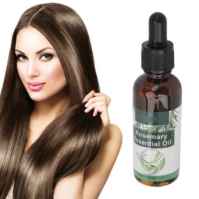 Aceite de Fortalecimiento del Cabello, Hidratante Grasiento Ligero Ligero 60 ml de Aceite de Romero para el Cuidado de la Piel para Hombres