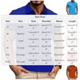 thumbnail image 3 of FAWUUDO Men's Print Shirts Half Button Lapel Collar Casual Silm Fit Short Sleeve with Pocket Red, 3 of 6