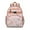 Pioneer Flower Floral, variant on Pioneer Flower Floral Print Pattern Backpack for School,Cute School Bag,Schoolbag with Adjustable Shoulder Straps & Padded Back,15.25"x11.5"x5.25"