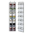 thumbnail image 1 of KEEPJOY 28 Pockets Over The Door Shoe Organizer, Hanging Shoe Organizer with 4 Hooks, Shoe Holder with 14 Mesh Pockets Closet Door Shoe Storage Bag (White-2Pack of 14Pockets)), 1 of 5