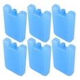 thumbnail image 1 of AURARMLET 6 Pcs Packs de Glace Bleus pour Sacs à Lunch Réutilisables Étanches en Caoutchouc, 1 of 4