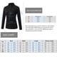 thumbnail image 2 of Chaqueta de lana deportiva para mujer, bolsillos laterales ajustados, cremallera, cuello alto, escal Abanopi Chaqueta deportiva, 2 of 7