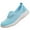 Blue, variant on Daznico Mesh Shoes for Women - Women's Breathable Low Top Comfort Walking Shoes Stylish Ventilated and Non Sweaty Flat Soles for Daily Wear,Size 8.5