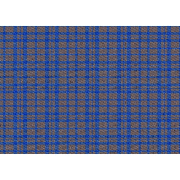 Ahgly Company Indoor Rectangle Patterned Steel Blue Area Rugs, 2' x 4'