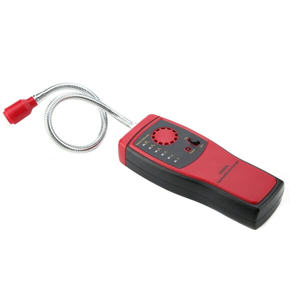 Detector de gas inflamable, SENSOR INTELIGENTE AS8800L Analizador de fugas de gas portátil Rendimiento de primer nivel
