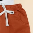 thumbnail image 5 of Baby Boy Outfit Pretty Fly For A Little Guy Letter Print Short Sleeve Top And Solid Drawstring Shorts 2-Piece Set, 5 of 6