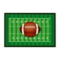 thumbnail image 1 of Football and Rugby Field Design Non- Decorative Carpet for Sports Theme Living Room Dining Dorm Bedroom Area Mats, 1 of 4