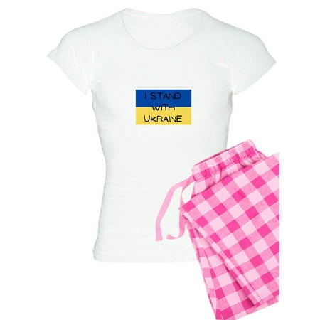 

CafePress - I Stand With Ukraine Pajamas - Women s Light Pajamas
