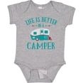 thumbnail image 3 of Inktastic Life's Better in a Camper Girls Baby Bodysuit, 3 of 5