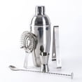 thumbnail image 1 of ShenMo 5pc Boston Cocktail Shaker Set - Bartender Kit with Martini Drink Shaker & Cocktail Set Bar, 1 of 5
