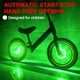 thumbnail image 1 of Lámpara de radios Luces de radios de rueda de bicicleta automática inteligente 22 lámpara LED de decoración de bicicleta de equilibrio Barbie Nuevos Originales, 1 of 8