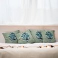 thumbnail image 4 of Ambesonne Anchor Throw Pillow Cover 4 Pack, Diamond Pattern Nautical, 16", Teal Pale Green, 4 of 5