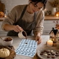 thumbnail image 2 of Halloween Silicone Baking Mold With 60 Cavities Pumpkin Witch Hat Skull Candy Chocolate Jelly Gummy Ice Cube Tray A-25.8X17.9X0.8Cm, 2 of 5