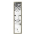 thumbnail image 2 of ArtToFrames 9" x 40" Silver Compo Dark Wash Picture Frame, 9x40 inch Silver Wood Poster Frame (WOM-5227),  Pack, 2 of 7
