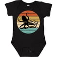 thumbnail image 3 of Inktastic Octopus Vintage Sunset Boys or Girls Baby Bodysuit, 3 of 5