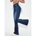 thumbnail image 2 of Jeans For Women Vintage Washed Jeans Long Denim Pants High Butt Lifting Waisted Jeans Street Trend Flare Jeans Slim Fit Sexy Flared Jeans, 2 of 6