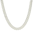 thumbnail image 2 of Sterling Silver Solid Miami Cuban Chain Silver 300 9.8mm-22", 2 of 3