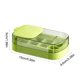 thumbnail image 3 of Bandeja para cubitos de hielo Ice Lattice con tapa y sistema de expulsión a presión | Molde de silicona para hacer hielo que facilita el desmolde, 3 of 6