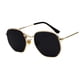 thumbnail image 1 of Gafas de sol polarizadas Sonducket con montura ligera para hombres y mujeres Lentes oro negro gris C2, 1 of 6
