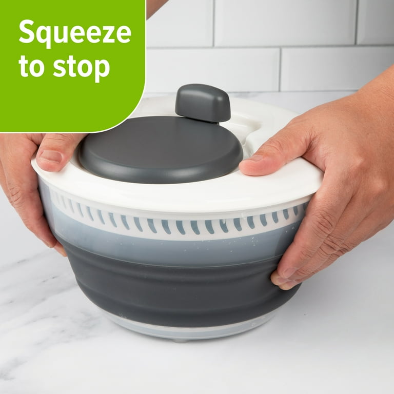 Prep Solutions Collapsible Salad Spinner, 3 Quart photo 4