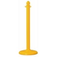 thumbnail image 3 of VIP Crowd Control 1841-4-32 14 in. Flat Base Plastic Stanchions - 32 ft. Chain- Yellow- 4 Piece, 3 of 6