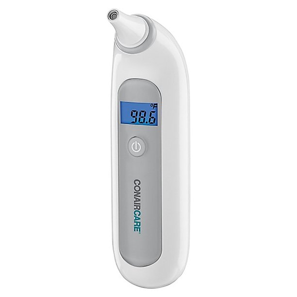 Conair Infrared Ear Thermometer, Fast Read, White
