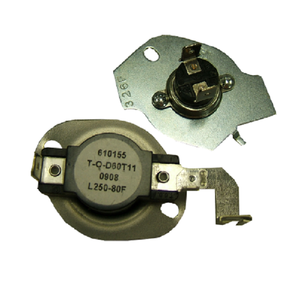 SET197, Clothes Dryer Thermostat Kit fits Roper, Kenmore, Whirlpool
