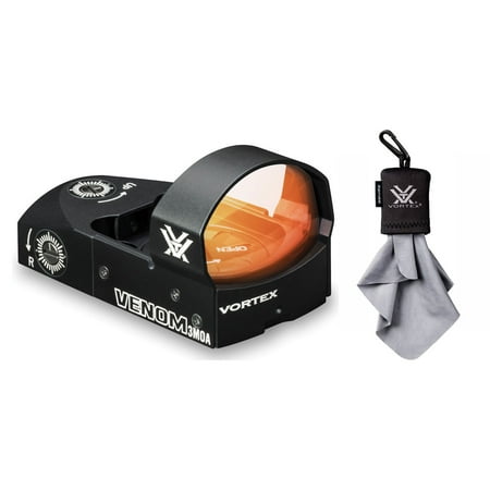 - Vortex Venom Red Dot Sight (3 MOA Dot Reticle) with Microfiber Cleaning Cloth