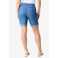 thumbnail image 2 of Roaman's Women's Plus Size 24/7 Stretch Cuffed Short, 2 of 4