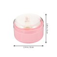 thumbnail image 4 of 2pcs Body Powder Puffs Boxes Loose Powder Containers Dusting Powder Boxes with Puffs, 4 of 4