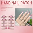 thumbnail image 5 of RAGUPEL 24Pcs Glue on Nails for Women,Hand Drawn Butterflies Press on Nails Coffin,Matte Design Nails Press On,Press on Nails Summer for Parties,Gatherings and Photo Shoots,Style2, 5 of 7