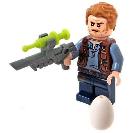 LEGO LEGO Jurassic World Fallen Kingdom Owen Grady Minifigure [with Tranquilizer Gun and Dinosaur Egg ] [No