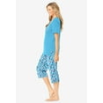thumbnail image 3 of Dreams & Co. Plus Size 2-Piece Capri PJ Set, 3 of 3