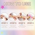 thumbnail image 4 of 6 sets Children Nails Kids Fake Nails Short Full Cover False Fingernails Lovely Gift for Girls, 4 of 5