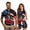 250th USA Anniversary Eagle, variant on 2 Piece Couples Golf Outfit Men's Short Sleeve Quick Dry Shirts Western Cowboy Horse Women's Sleeveless Golf Dress with Built-In Shorts Pockets for Hiking Running