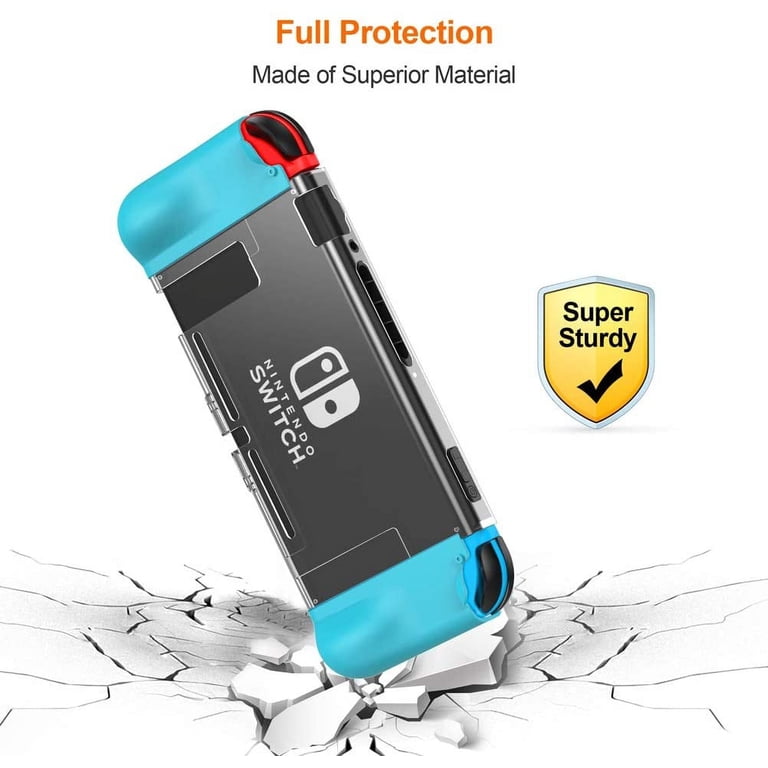 Nintendo Switch SYT FCD Anti-Slip Nintendo Switch zecti PC+TPU Protective Case White