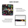 thumbnail image 3 of Rocae Colorful Geometric Figures for High-grade Leather Tissue Box, Exquisite Fashionable Design, Office Tissue Box, Waterproof Family Tissue Box, 3 of 8