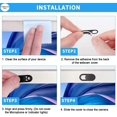 thumbnail image 4 of California JOS Webcam Cover (8 Pack) 0.03 inch Ultra Thin Laptop Camera Cover Slide for iPhone iPad MacBook Pro Computer iMac Cell Phone PC Accessories Camera Blocker Slider, 4 of 4