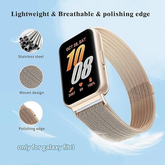 FESIGN Milanese Loop Band for Samsung Galaxy FIT3 Magnetic Metal