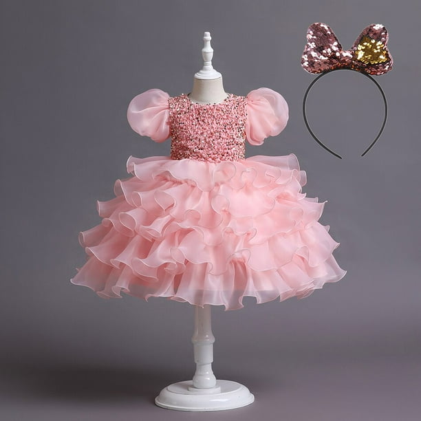 Robe bébé fille Rose