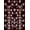 Red Black White, Pattern 14, variant on ODIKA 8'x10' Washable Area Rug Gothic Horror Halloween Skull Spooky Witchy Vintage Witch Ghost Flowing Dynamic for Dining Room, Large Office, Lounge, Non-Slip Chair-Friendly Mat