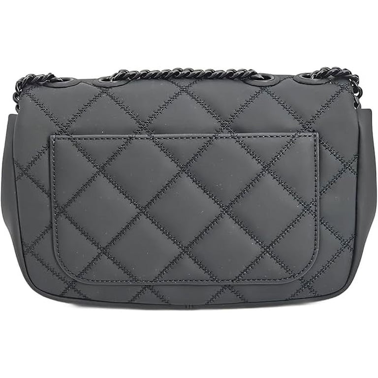 Tory Burch 149682 Willa Matte Black With Black Hardware Quilted