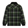 thumbnail image 5 of John Deere Men’s Flannel Sherpa Bonded Full Zip Jacket, Sizes S-3XL, 5 of 6