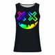 thumbnail image 4 of Camiseta sin mangas de cuello redondo para hombre, con estampado de Halloween, cuello redondo, estilo informal, deportiva, para hombre, 4 of 5