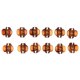 thumbnail image 2 of 24Pcs Plastic Ladies Mini Hair Claw Clips Pinzas De Horquilla Jaw Para Niñas Mujeres Sunnimix Mini garra de pelo para mujer, 2 of 4
