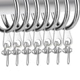 thumbnail image 4 of Injueey Gancho de cortina de hierro de 100 piezas, reemplazo de forma de insecto electrochapado, accesorios de soporte para cortinas para el hogar, Tratamientos de ventanas Injueey BFH000425-00, 4 of 6