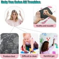 thumbnail image 3 of DAMAIE LCD Drawing Graffiti Board, Suitable For Gifts For Girls Aged 3-7, Writing And Learning Graffiti Board, Suitable For Children, Pink And White (Gradient Color), 3 of 6