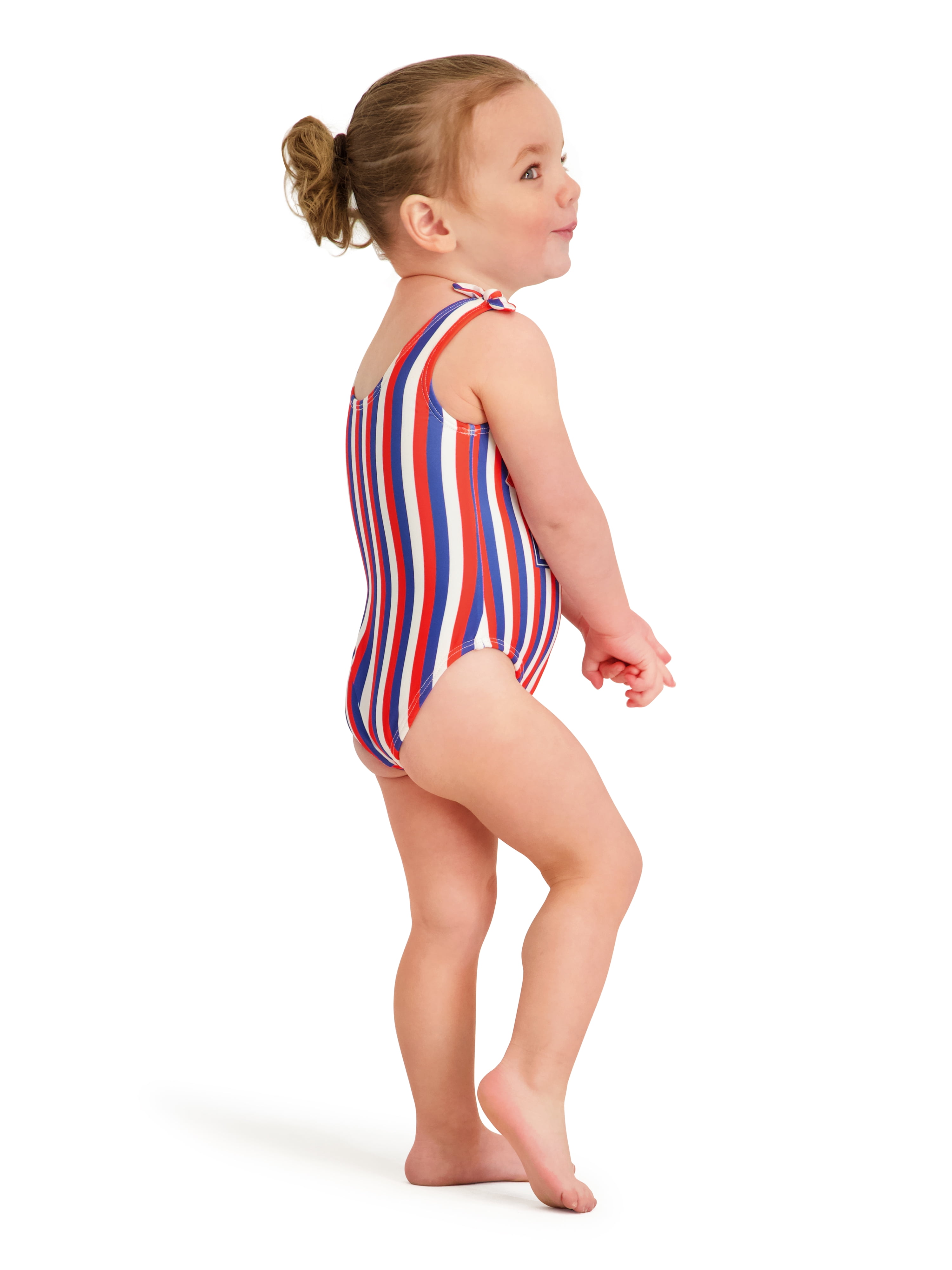 Character Toddler Girl One-Piece Swimsuit, Sizes 12M- 5T
