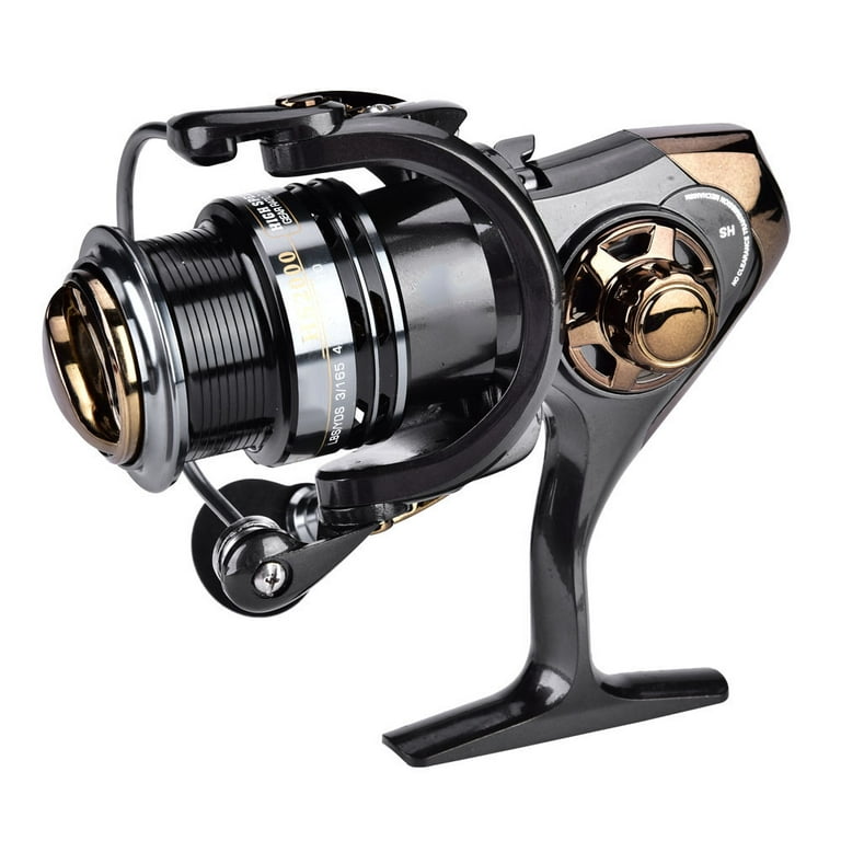 DEUKIO High-speed Sea Fishing Reel 7.1:1 Match Spool Spinning Reel for  Quick Casting (HS2000) 