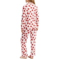 thumbnail image 2 of Karen Neuburger Womens Notch Collar Knit Pajama Set Style-RLK0021M, 2 of 4